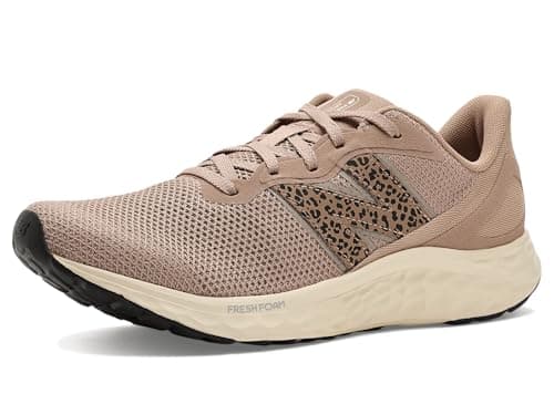 Image of New Balance Women's Fresh Foam Arishi v4 Running Shoes, Flat Taupe/Black Cement/Permafrost, 6/M