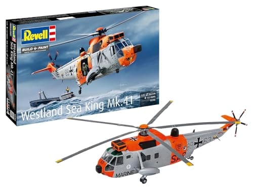Image of Revell 03785 Westland Sea King Mk. 41 1:72 Scale - Unbuilt/Unpainted Plastic Model Kit