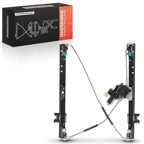 Image of Frankberg Window Regulator with Motor 4/5 Doors Front Right Driver Side Compatible with Discovery V L462 All Enigne SUV 2016-2020 Replace# LR083210