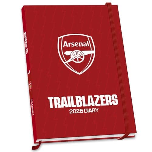 Image of 2026 DIARY ARSENAL FC WEEK TO VIEW HARDBACK A5 DIARY OFFICIAL PRODUCT