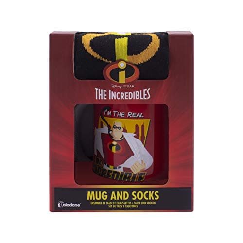 Image of Paladone Disney Pixar Mr Incredible Mug and Socks Set