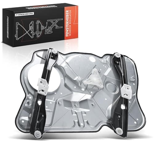 Image of Frankberg 1x Electric Window Regulator Electrical with Metal Plate Front Left Compatible with Oct.Avia I 1U2 Hatchback Oct.Avia II 1Z3 Hatchback Oct.Avia II 1Z5 Estate Replace# 1Z1837461