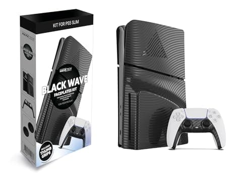 Image of PS5 Slim Faceplates & Controller Faceplates - Black