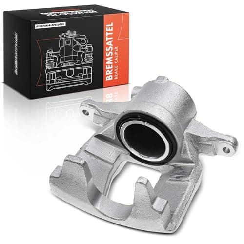 Image of Frankberg Brake Caliper Disc Brake Front Left Compatible with 500/595/695 Punto 199 Doblo 263 Corsa D S07 Replace# 77363933