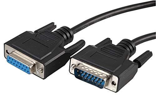 Image of PRO SIGNAL PS11246 15 Pin D-Sub (DB15) Male to Female Lead, 2m