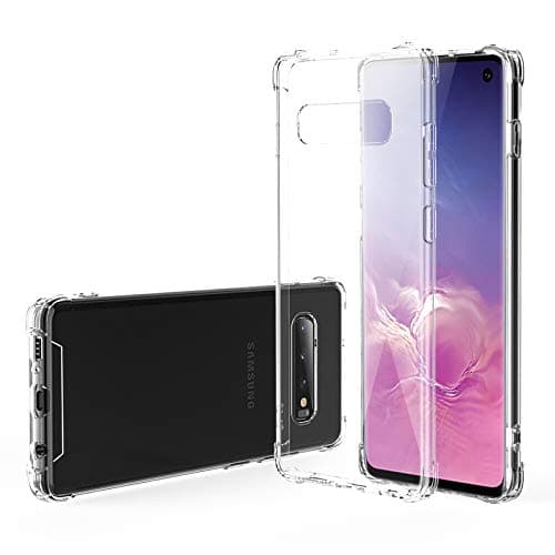 Image of Totill Case for Samsung Galaxy S10 Case, Crystal Clear [Anti-Yellow] Ultra Slim, Anti Scratch, Drop Protection, Smart Phone Cover, Samsung Galaxy S10 Phone Case Funda Coque-6.1 inch - Transparent