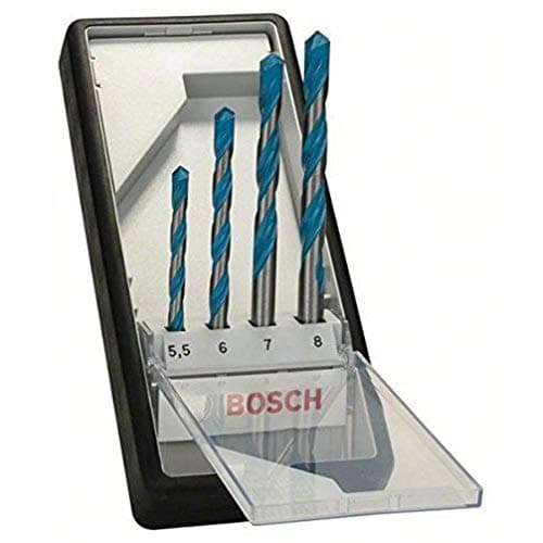 Image of Bosch 5.5/6/7/8 mm Multi-Construction Drill Bits (4-Piece)