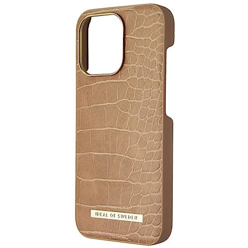 Image of iDeal Of Sweden Hard Case for Apple iPhone 13 Pro - Camel Croco Brown