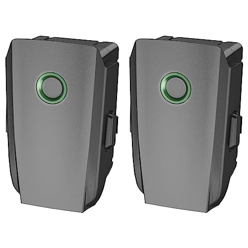 Image of MVMOD Mavic 2 Pro Battery 2 Pack, 3850mAh 15.4V Intelligent Flight Battery for DJI Mavic 2 Pro, 30Mins Max Flight Time Battery for DJI Mavic 2 Zoom Drone (Only for DJI Original Chargers)