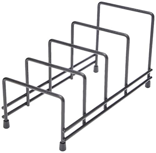 Image of Delfinware 2625BK Black Plate Storage Rack