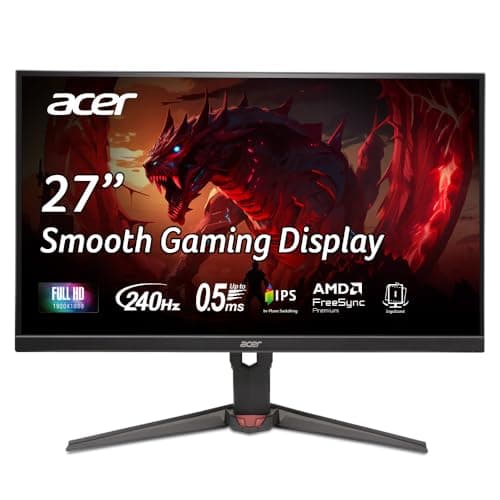 Image of Nitro XV270W3bmiiprx / 27 inch / 1920x1080 / 240Hz / 1ms / GPU-Sync: FreeSync Premium/Color: Black