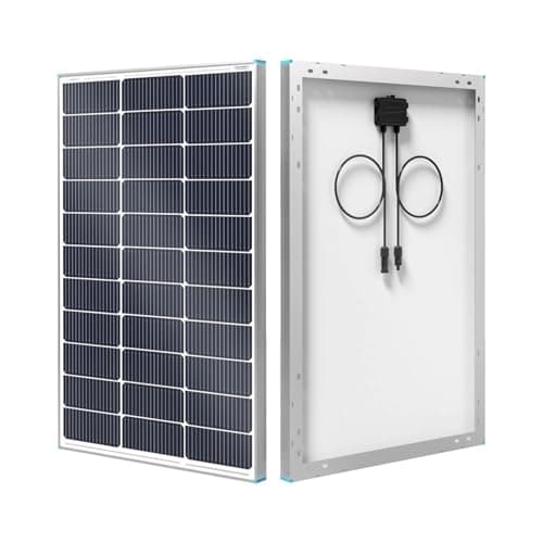 Image of Renogy 100W Solar Panel N-Type 16BB, 12V 100 Watt Solar Panel 25% High-Efficiency, PV Module Power Charger for RV Marine Rooftop Farm Battery and Other Off-Grid Applications