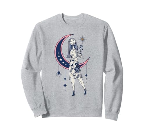 Image of Disney The Nightmare Before Christmas Sally and Moon Mystic Sweatshirt