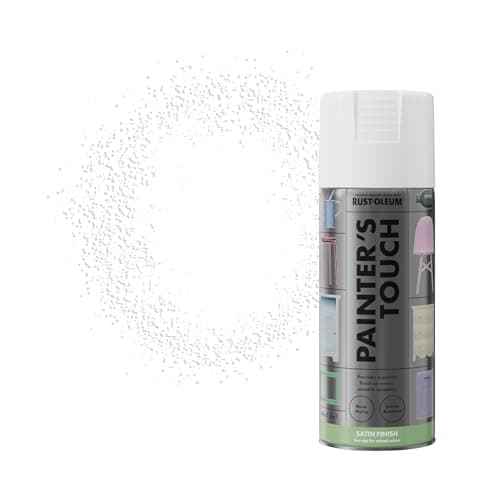Image of Rust-Oleum 400ml Painters' Touch Spray Paint Aerosol - Satin White