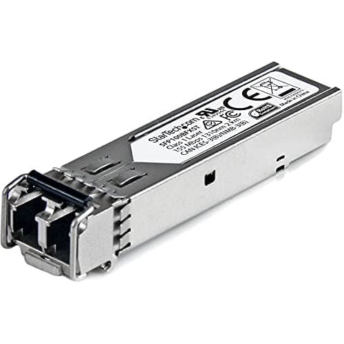 Image of StarTech.com MSA Uncoded Compatible SFP Module - 100BASE-FX - 100MbE Multi Mode Fiber (MMF) Optic Transceiver - 100Mb Ethernet SFP - LC 2km - 1310nm - DDM (SFP100BFXST)