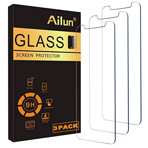 Image of Ailun Glass Screen Protector for iPhone 11/iPhone XR, 6.1 Inch 3 Pack Case Friendly Tempered Glass