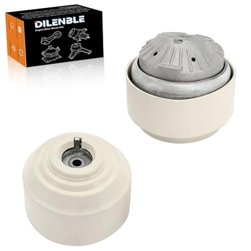 Image of Engine Motor Mount & Trans Mount Replacement for Mercedes-Benz C230 2006 2007, C280 2006 2007, C350 2006 2007, C43 AMG 1998 1999 2000, Engine Mount Set of 2 Replaces OE# 9562 A7072HY A7073 EM-9562