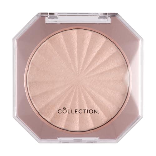 Image of Collection Cosmetics Diamond Shine Highlighter, Powder Highlighter, Glass Skin, 6.5g, Pink Shimmer