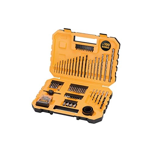 Image of DEWALT DT71566-QZ Combination Drill BIT Set 100 Piece Set [Energy Class A]