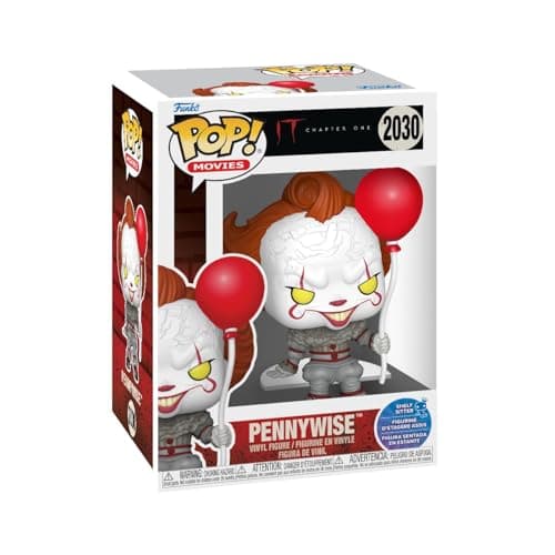 Image of Funko POP! Movies: IT Chapter One - Pennywise - Sitting - Shelf Sitter - Collectable Vinyl Figure - Gift Idea - Official Merchandise - Toys For Kids & Adults - Model Figure for Collectors and Display