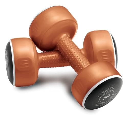 Image of Body Sculpture SMART DUMBELLS, Bronze, 2 x 2 KG (4KG PAIR)