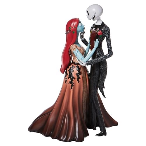 Image of Disney Showcase Collection Jack And Sally Love Fig Figurine