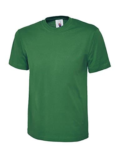 Image of Uneek Adults Classic Short Sleeve T Shirt Kelly Green Medium