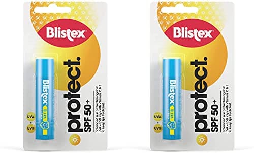 Image of Blistex Ultra Lip Balm with SPF 50 Plus Lip Protection from UVA and UVB Rays, 4.25 g (2 Pack)