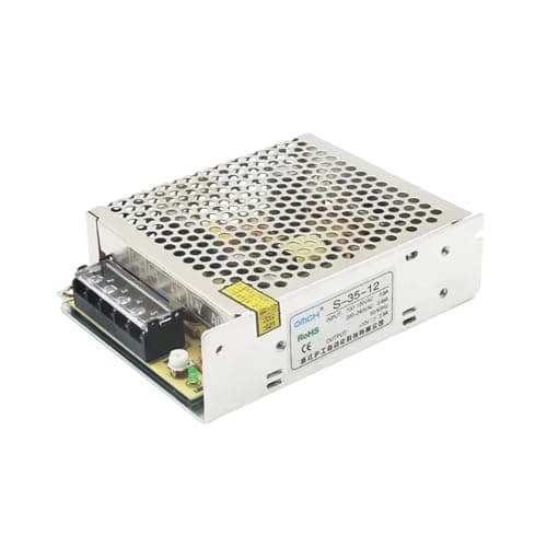 Image of SMPS Switching Power Supply S-35 Single Output Overload Protection Short Circuit Protection 35W AC DC 5V 12V 24V Converter QA Compact & Lightweight(S-35-12)