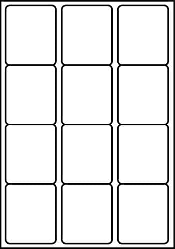 Image of SmithPackaging A4 Self Adhesive Address 1200 Labels, 63.5 mm Length x 72 mm Width