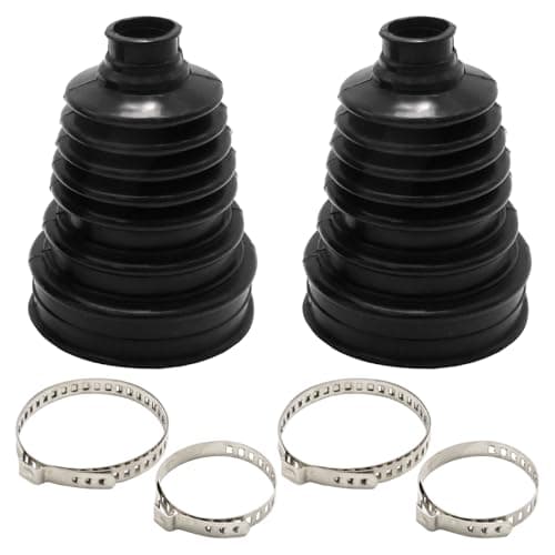 Image of MospdyGear 2pcs CV Boots Universal Constant Velocity Joint Boot Set, Replacement CV Boots for Cars