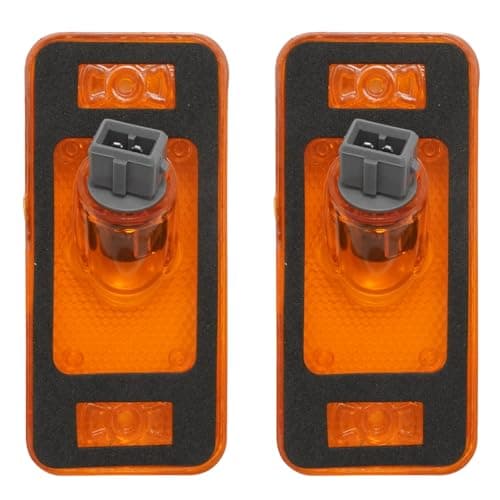 Image of Hoypeyfiy 2Pcs 6303A1 Side Marker Indicator Lamp Side Lights Lens Amber, Replacement for Fiat Ducato 2006-2023 Replacement for Peugeot Boxer 2006-2023, Replaces 1356794080 71749250