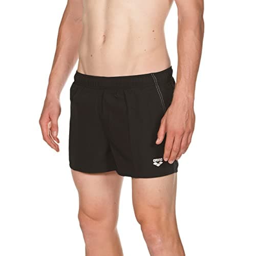 Image of ARENA Men's Fundamentals Beach X-Shorts Black-White