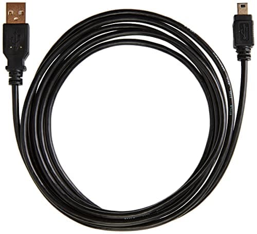 Image of PremiumCord USB 2.0 A-B Mini 5 Pin Cable, Black, 2 m
