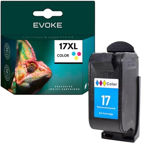 Image of EVOKE 17 XL Ink Compatible with HP 840C 841C 842C 843C 845C 916 920C 930C 940 960 Tricolor 1110 Pages 39ml