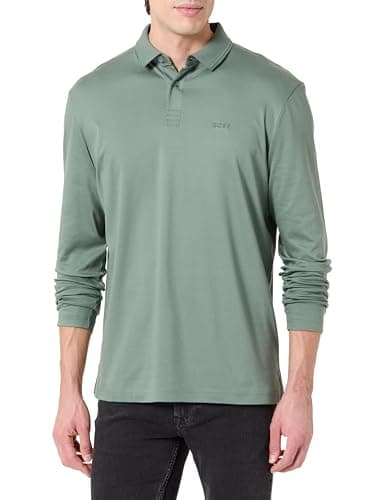 Image of BOSS Men's Pirol Polo, Open Green, XXL