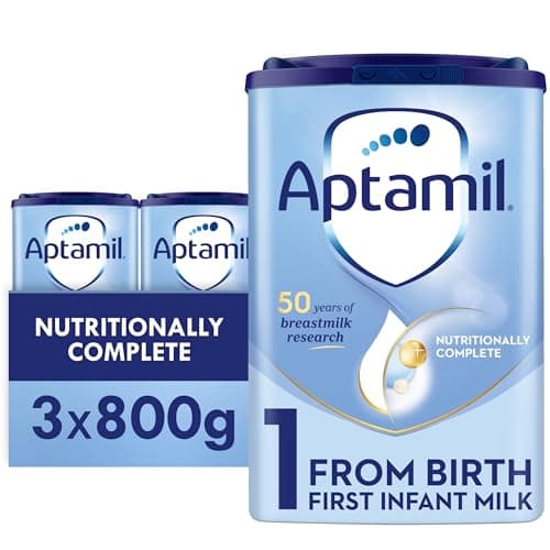 Image of Aptamil 1 First Infant Baby Milk Formula Pack of 3 x 800g