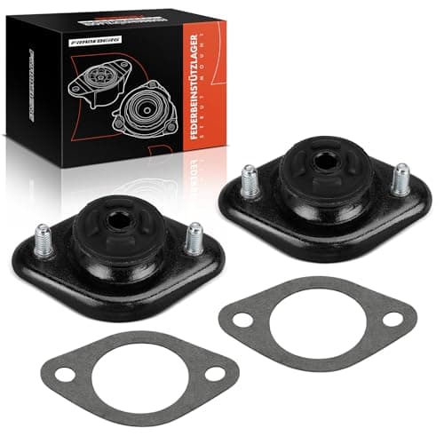 Image of Frankberg 2x Strut Mount Rear Axle Left Right Compatible with 3 Series E36 3 Series Cabriolet E36 3 Series Compact E36 3 Series Coupe E36 Z3 E36 Replace# 33521092362
