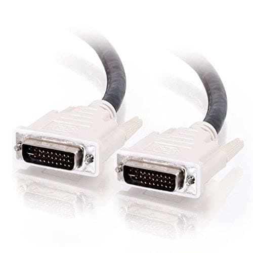 Image of C2G 3M (10ft) DVI-D™ Male to Male Dual Link Digital Video Cable - Full HD 2K Resolution DVI Cable
