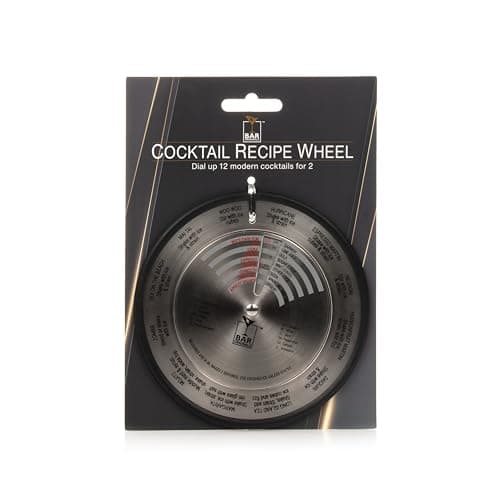 Image of Bar Originale Stainless Steel Cocktail Compass Recipe Disc