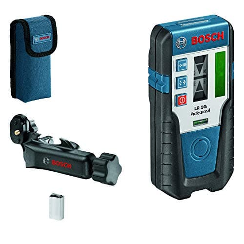 Image of Bosch Professional Laser Receiver LR 1 G (Green Beam, 1 x 9V Battery, Range: 0-200 m)