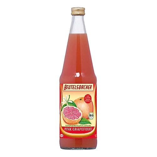 Image of Juice from Pink GRAPEFRUITS BIO 700 ml - BEUTELSBACHER