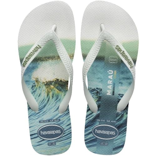 Image of Havaianas Top Surfer I Men FlipFlop White/White 10/11 UK
