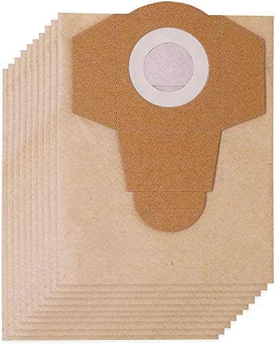 Image of KEEPOW 10 Pack Hoover Bags 12L for Einhell TC-VC 1820 1820S 1930S, TE-VC 2230, Wet and Dry Vacuum Bags for Einhell Vacuum Cleaner, Dust Bag