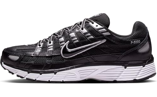 Image of NIKE CD6404-026 P-6000 Men Black/Black-White-Metallic Silver UK 11
