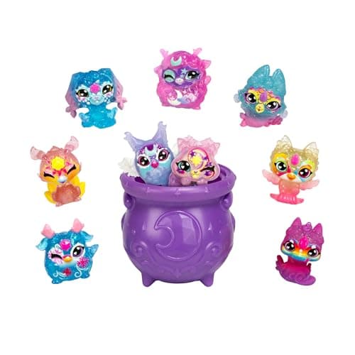 Image of Magic Mixies Minis Magic Shimmerverse Series Collector's Pack, 9 Mini Mixies Included, With Magical Fizz Cauldron Unboxing, 2 Hidden Magic Mixies Minis, 5 New Minis Mixies Powers To Discover