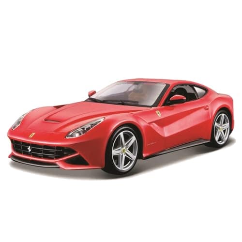 Image of Tobar 26007R Ferrari F12 Berlinetta Model Car, 1:24 Scale, (assortment of red and yellow)