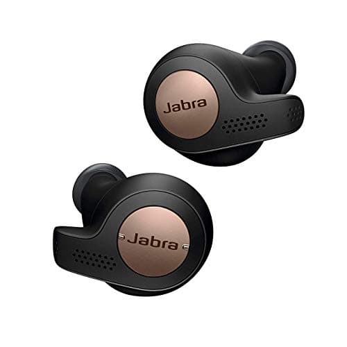 Image of Jabra Elite Active 65t Earbuds – Passive Noise Cancelling Bluetooth Sport Earphones with Motion Sensors for Fitness Tracking – True Wireless Calls and Music – Copper Black, Exclusive to Amazon