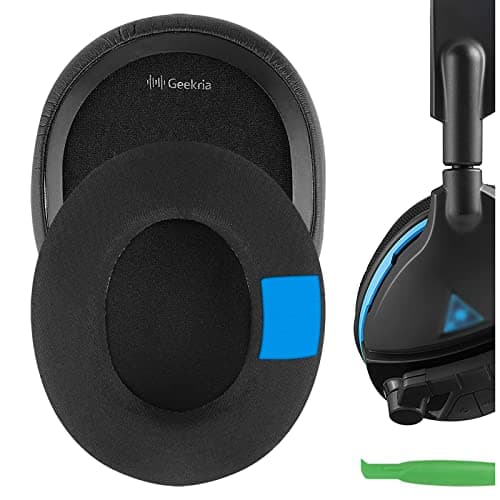 Image of Geekria Sport Cooling Gel Replacement Earpads for Turtle Beach Stealth 700/600/ 400/ 500X/ 700X/ 420X, Ear Force XO SEVEN, XP 500/ PX5/ PX4/ X42, Recon50X, Recon 50P Gaming Headphones