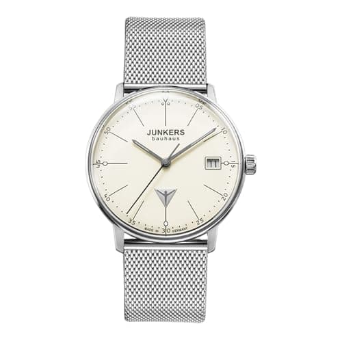 Image of VICTORIA HYDE Men’s Quartz Watch Classic Bauhaus Design Minimalist Dial with Date Display Sapphire Crystal (6071M-5)